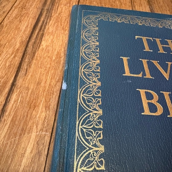 The Living Bible Tyndale 1973 Leather Paraphrased & Illustrated - Picture 7 of 16